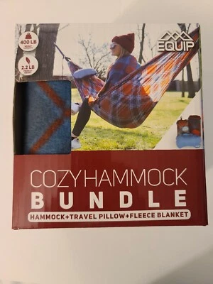 Equip Cozy Hammock Bundle Travel, Blanket, Pillow (New in Box) - Image 1 of 4