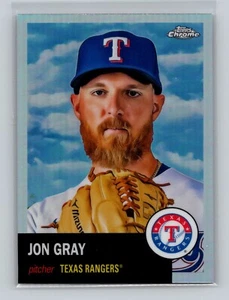 2022 Topps Chrome Platinum Anniversary #274 Jon Gray Refractor Texas Rangers - Bild 1 von 2