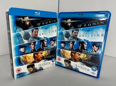 47 Ronin / Oblivion / Battleship / Immortals / Gladiator (Region Free Blu-Rays) - Image 1 of 4