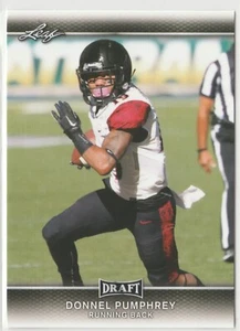2017 Leaf Draft Donnel Pumphrey #28 San Diego State Aztecs - Picture 1 of 2