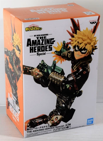 Banpresto KATSUKI BAKUGO Version B - My Hero Academia The Amazing Heroes Figure Cover