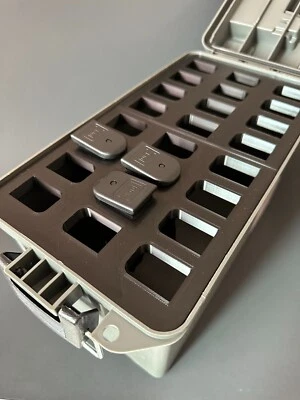 Glock 17/19/26 9mm Magazine Mag Rack | Ammo Can Organizer - Image 1 of 4