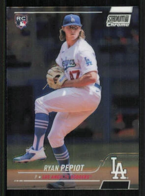 2022 Stadium Club Chrome #397 Ryan Pepiot RC - Image 1 of 2