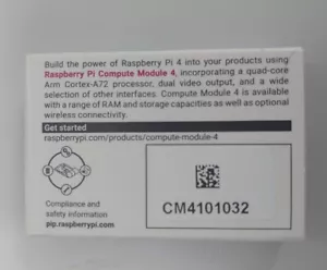 Raspberry Pi Compute Module CM4, 1GB RAM, 32GB eMMC, WiFi CM4101032 NEU - Bild 1 von 3