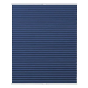 Wabenplissee Klemmfix, ohne Bohren, verspannt, Verdunklung - Blau - Bild 1 von 9