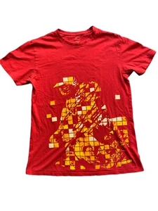 Oakley Men’s Large Motorbike Motocross Graphic Logo Red T Shirt - Picture 1 of 4