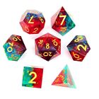 Polyhedral DND Dice Crystal Tarot Game Party Toys Dragon Digital Dice