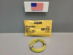 Stanley Rule Replacement Blade 1/4" x 10' BMYT10 NOS USA Fits Lufkin 1/4" 10 ft - Picture 1 of 4