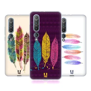 FUNDA HEAD CASE DESIGNS CON PLUMAS AZTECAS DE GEL SUAVE PARA TELÉFONOS XIAOMI - Imagen 1 de 10