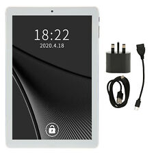 (UK Plug) Dual SIM Tablet 10 Inch HD Tablet 3GB RAM 64GB ROM 6000mAh