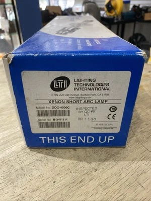 Lámpara de xenón de cine de arco corto LTI modelo XDC-4500C Foto 1 de 4