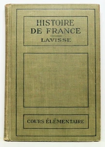HISTOIRE DE FRANCE COURS ELEMENTAIRE by ERNEST LAVISSE 1919 - Picture 1 of 7