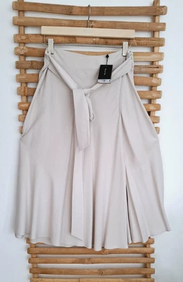 MASSIMO DUTTI Rock Gr. L NEU offwhite Viskose Wolle Wickelrock arket cos - Bild 1 von 4