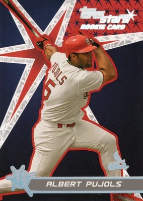 2001 Topps Stars Albert Pujols Rookie Card - Image 1 of 2