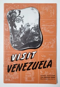 Visit Venezuela – 1957 Pan American Union Travel Division Brochure – Mid-Century - Bild 1 von 3