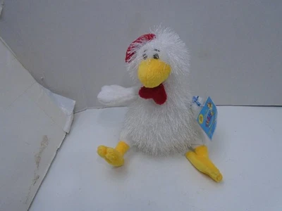 Ganz Webkinz Chicken Plush Stuffed Animal Toy with Sealed Code HM 205 - Image 1 of 4