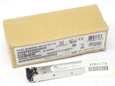 Allied Telesis AT-SPSX Transceiver / Neu OVP - Image 1 of 3