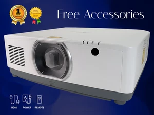 Professional Installation Laser 4K Projector 3LCD 6500 Lumens Lens Shift w/Kit🔥 - Picture 1 of 15