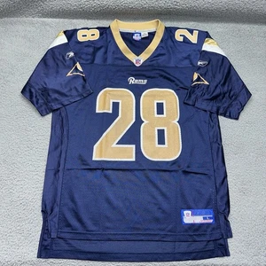 Reebok NFL Equipment 7009A Herren Large #28 Marshall Faulk Vintage Football Trikot - Bild 1 von 15