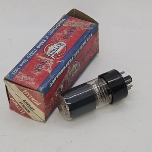 Valve amplificateur radio TV Hytron vintage tube à vide modèle 6AV5GT - Photo 1/3