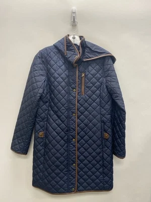 Ralph Lauren размер S темно-коричневый отделки молнии вниз стеганый женское пальто - Изображение 1 из 2