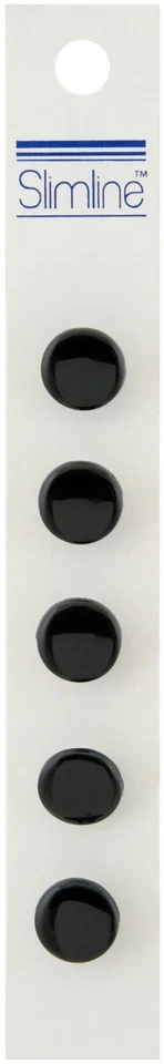 Slimline 510100123a Buttons 1 2 Black 5pc Hook 73