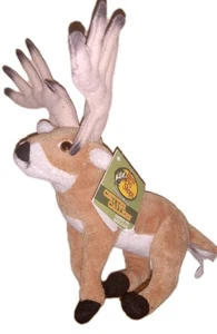 Bajo de peluche Whitetail Buck Pro Shops Critter Callers 10" - Caja de sonido desgastada - Imagen 1 de 4