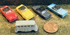 Konvolut Autos Spur N Zug, VW Bus 1950-1967 Volkswagen T1, Polizeiwagen, Limousine alt - Bild 1 von 15