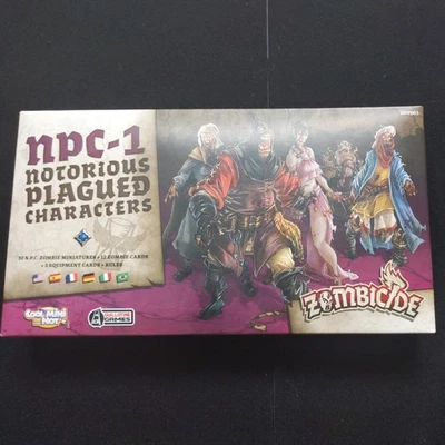 Zombicide: Black Plague NPC-1 Notorious Plagued Characters CMON 2015 GUF003 New! - Image 1 of 3