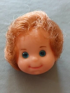 Vtg Mattel Sunshine Family Dolls Baby Sweets Red Hair for 4”doll  1973 head only - Picture 1 of 6
