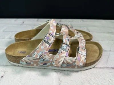 Birkenstock Florida Fresh Soft Footbed Birko-Flor Slide Sandals Size 41, 10 - Image 1 of 4