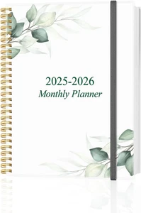 Monthly Planner 2025-2026 - Monthly Calendar from October 2025 to December - Picture 1 of 12