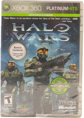 Halo Wars (Microsoft Xbox 360, 2009) New Factory Sealed OOP Ensemble Studios - Image 1 of 3
