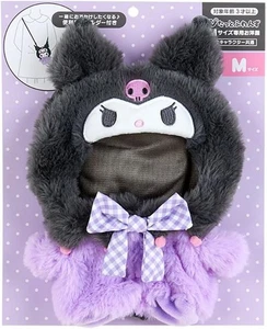 SANRIO Kuromi M Dress Up Outfit Fluffy Costume Pitatto Friends Shoulder Strap JP - Picture 1 of 10