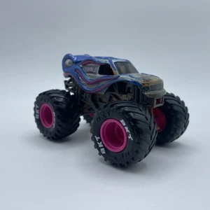 Monster Jam Kraken Blue Pink Wheels Loose 4X4 Truck HTF 1/64 Diecast Octopus - Picture 1 of 2