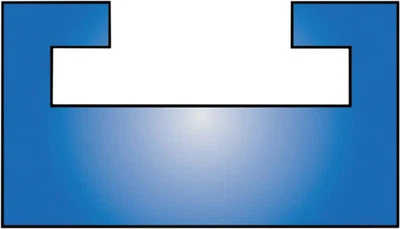 Kimpex Colored Slide - Style 15 - 36 3/4in. L - Black Snowmobile 299480 - Image 1 of 4