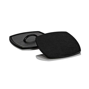 Lodge Grill Press 8.25" Negro Hierro Fundido Plano Pre-Sazonado Duradero Estufa - Imagen 1 de 5
