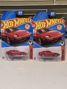 LOT OF 2- NEW 2025 HOT WHEELS 1983 PORSCHE 928S (Crack 1 & Keep 1) - Picture 1 of 3