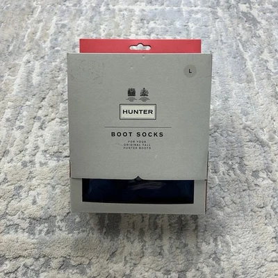 Hunter Azul Marino Bota Calcetines Polar Unisex Talla L Foto 1 de 4