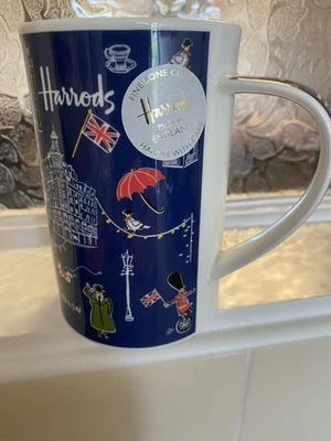 HARRODS Knightsbridge London China Mug, Brand New With Tags - Image 1 of 3