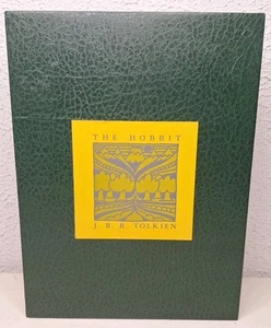 THE HOBBIT by J. R. R. Tolkien Illustrated Edition w/ Slipcase - Picture 1 of 11