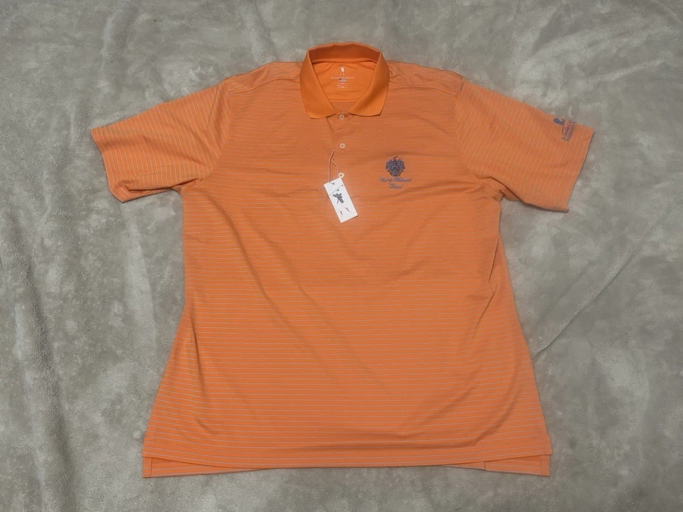 Trump National Doral Polo Golf Shirt Men's XXL Fairway & Greene Stripe USA NWT - Image 1 of 4