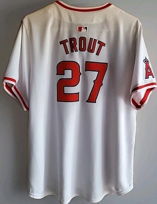 Anaheim Angeles Mike Trout Jersey Women's XL New With Tags - Image 1 of 4
