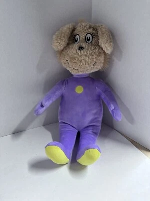 Peluche púrpura relleno 12" Kohls Cares Dr. Seuss Marvin K. Mooney Please Go Now Foto 1 de 4