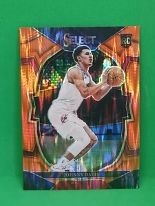 2022-23 Panini Select - Concourse Orange Flash Prizm #100 Johnny Davis (RC) - Bild 1 von 2