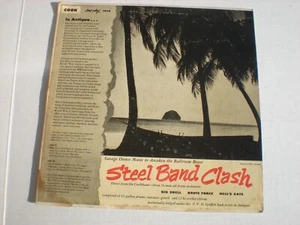 Steel Band Clash In Antigua lp Cook 1040 Vinyl Record lp - Imagen 1 de 4