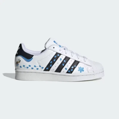 Adidas Originales X Disney Superstar Niños IG6263 Pato Donald Talla 4.5 y 5.5 NUEVO Foto 1 de 4