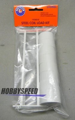 LIONEL UNPAINTED STEEL COILS FOR GONDOLAS AND OTHER RAIL CAR O GAUGE 1930010 NEW - Image 1 of 2