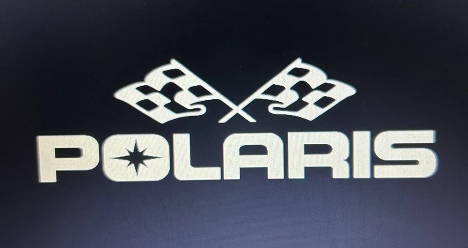 Polaris 1996 97 98 99 2000 500 600 700 800 Seat Decals Iron On Snowmobile XC Xcr - Image 1 of 1