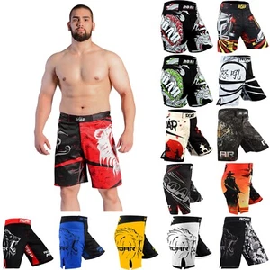 ROAR Pantaloncini da Uomo MMA Tech Fight Palestra Muay Thai BJJ No Gi Grappling - Foto 1 di 130